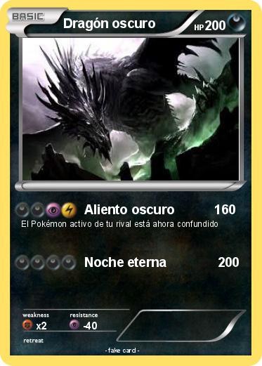 Pokemon Dragón oscuro