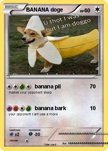 Pokemon BANANA doge