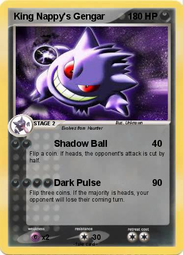 Pokemon King Nappy's Gengar