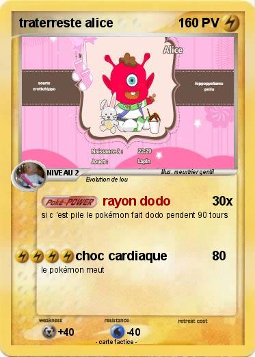Pokemon traterreste alice