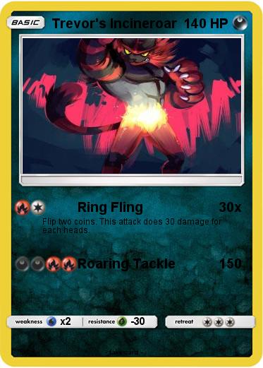 Pokemon Trevor's Incineroar