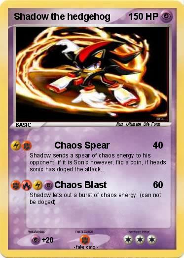 Pokemon Shadow the hedgehog