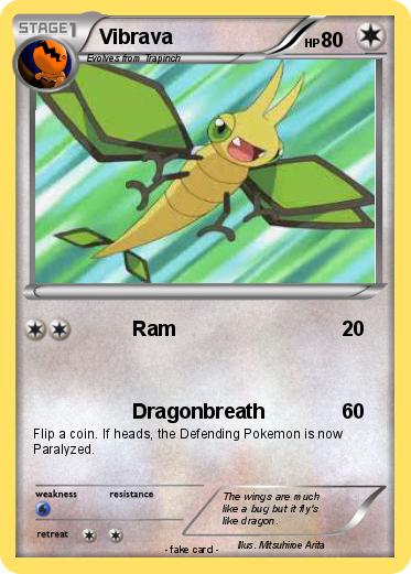 Pokemon Vibrava