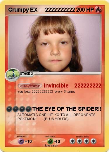 Pokemon Grumpy EX     2222222222