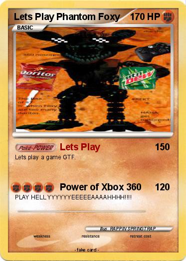 Pokemon Lets Play Phantom Foxy