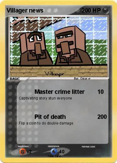 Pokemon Villager news