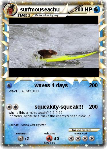 Pokemon surfmouseachu