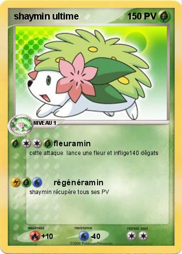 Pokemon shaymin ultime