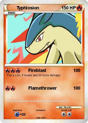 Pokemon Typhlosion