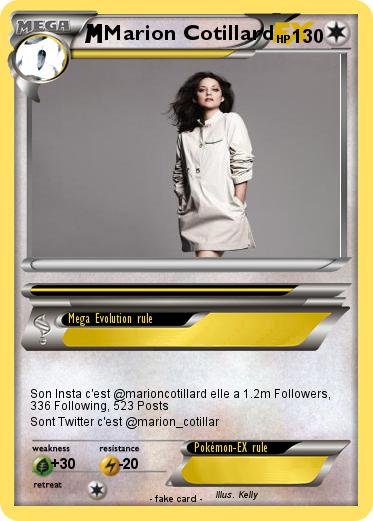 Pokemon Marion Cotillard