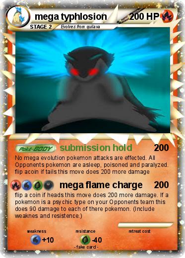 Pokemon mega typhlosion