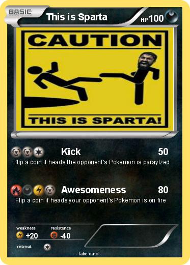Pokemon This is Sparta