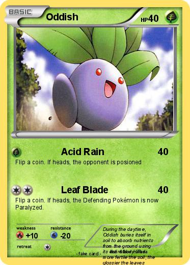 Pokemon Oddish