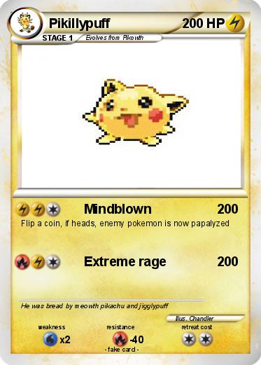 Pokemon Pikillypuff