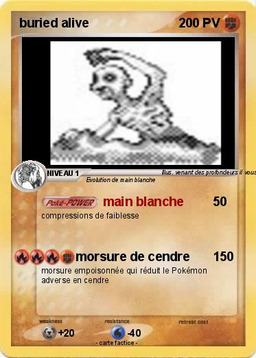 Pokemon buried alive