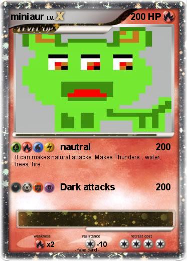 Pokemon miniaur