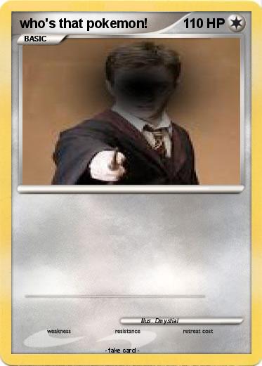 Pokemon who's that pokemon!