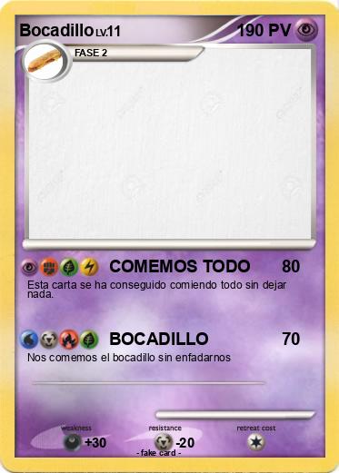 Pokemon Bocadillo