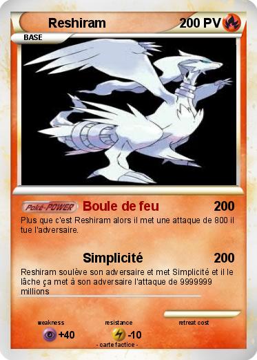 Pokemon Reshiram