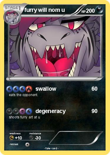 Pokemon furry will nom u
