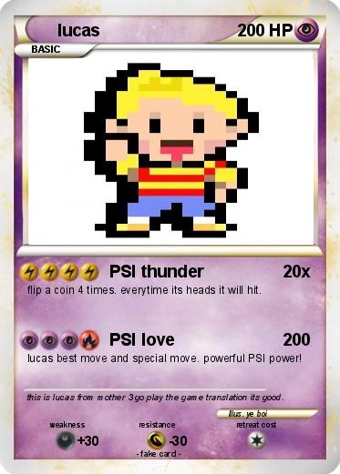 Pokemon lucas