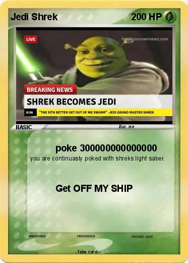 Pokemon Jedi Shrek