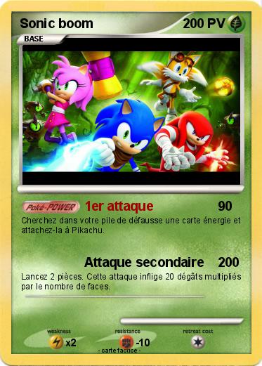 Pokemon Sonic boom