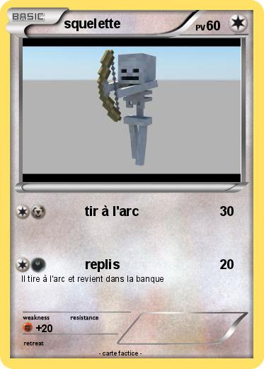 Pokemon squelette