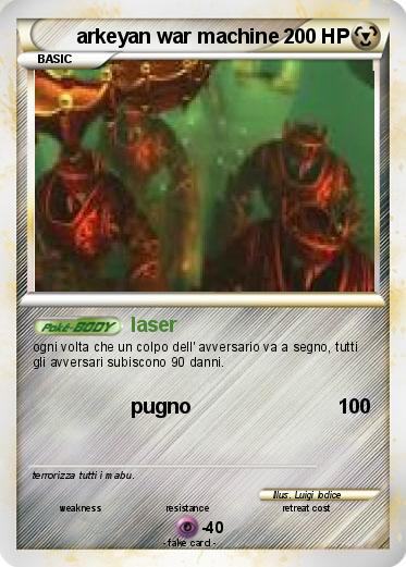 Pokemon arkeyan war machine