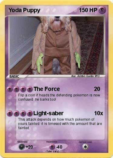 Pokemon Yoda Puppy