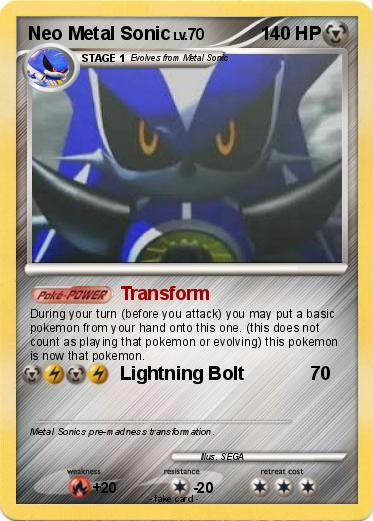 Pokemon Neo Metal Sonic