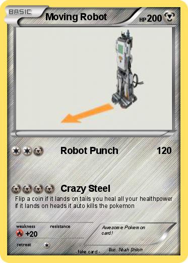 Pokemon Moving Robot