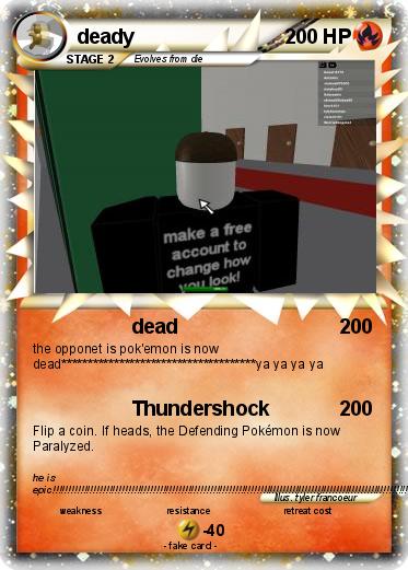 Pokemon deady