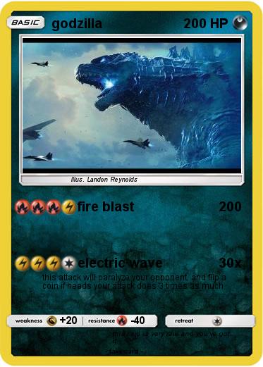 Pokemon godzilla