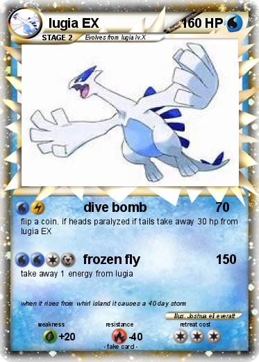 Pokemon lugia EX