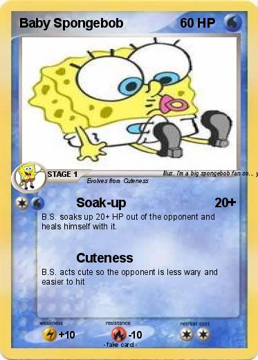 Pokemon Baby Spongebob