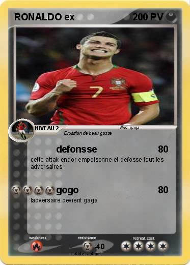 Pokemon RONALDO ex