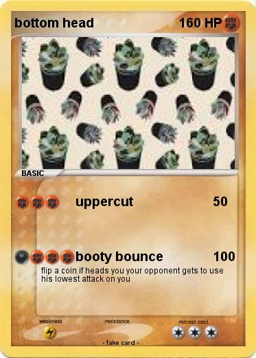 Pokemon bottom head