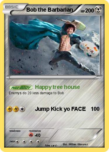 Pokemon Bob the Barbarian