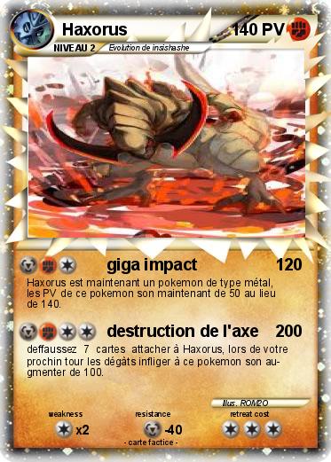 Pokemon Haxorus
