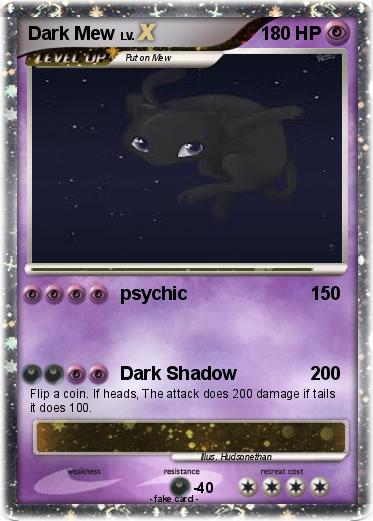 Pokemon Dark Mew
