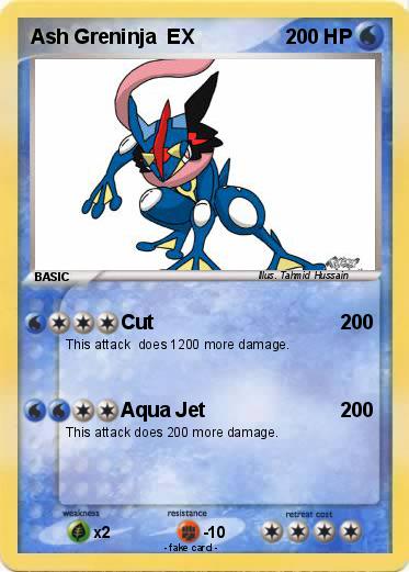 Pokemon Ash Greninja  EX