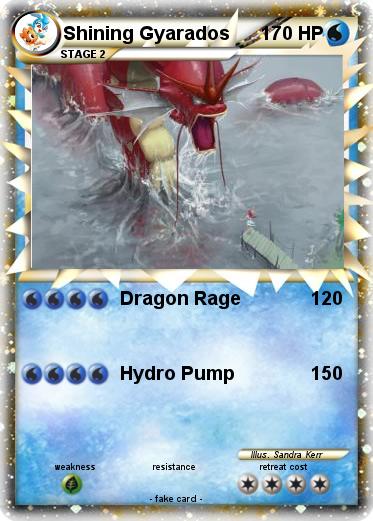 Pokemon Shining Gyarados