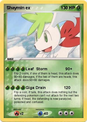 Pokemon Shaymin ex