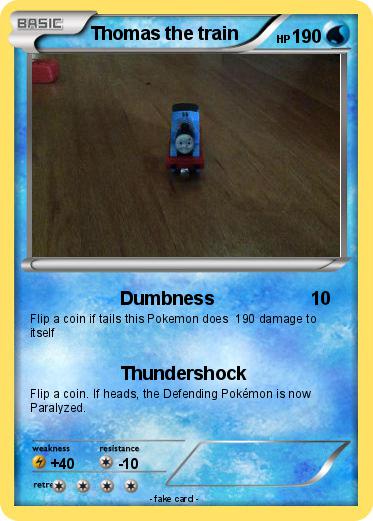 Pokemon Thomas the train