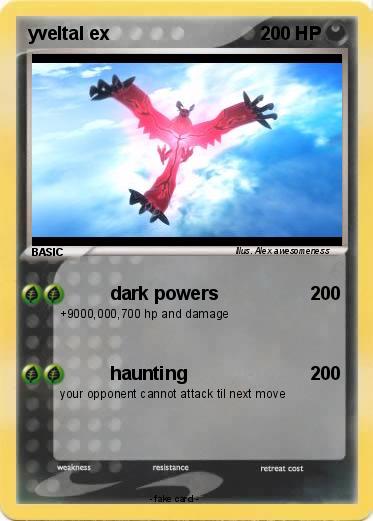 Pokemon yveltal ex