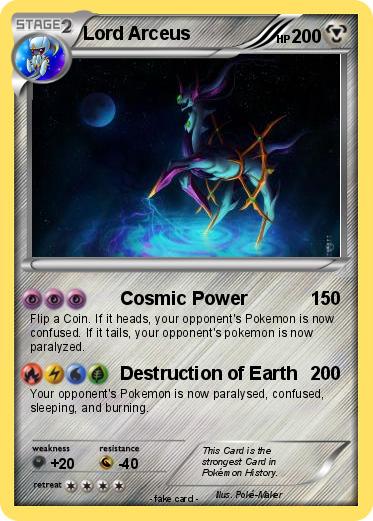 Pokemon Lord Arceus