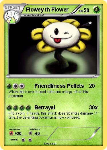 Pokemon Flowey th Flower