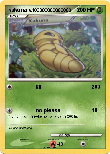 Pokemon kakuna