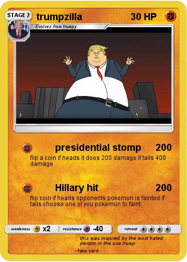 Pokemon trumpzilla